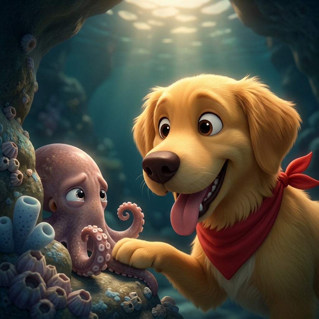 Page 4 — consistent characters throughout